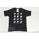 S-3305 [Tシャツ 寿司猫ネタ 黒 M]