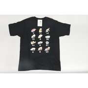 S-3305 [Tシャツ 寿司猫ネタ 黒 M]