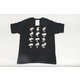 S-3305 [Tシャツ 寿司猫ネタ 黒 L]