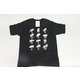 S-3305 [Tシャツ 寿司猫ネタ 黒 LL]