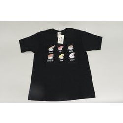 S-3306 [Tシャツ 寿司猫帽子 黒 3L]