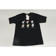 S-3306 [Tシャツ 寿司猫帽子 黒 3L]