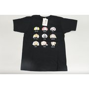 S-3307 [Tシャツ 寿司猫お尻 黒 M]