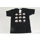 S-3307 [Tシャツ 寿司猫お尻 黒 L]