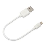 ホワイト MFI認証 Lightningケーブル 0.2m