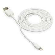 ホワイト MFI認証 Lightningケーブル 1.8m