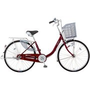 シティサイクル アルミスター U OR17 フラッシュボルドーレッド DAU4052 OR17