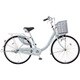 シティサイクル Alumi Star U（アルミスター U） ダイナモライトタイプ 27型 変速なし グラスMSシルバー DAU7052 OS21