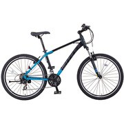 マウンテンバイク California Sky M(カルフォルニア スカイ M) 48cm 26型 外装21段変速(フロント3段×リア7段) マットブラック/ブルー BCSM4851 OKB4