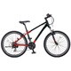 マウンテンバイク California Sky M（カルフォルニア スカイ M） 48cm 26型 外装21段変速（フロント3段×リア7段） マットブラック/レッド BCSM4851 OKR7