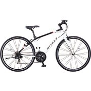クロスバイク California Sky C(カルフォルニア スカイ C) 46cm 700C×28C 外装21段変速(フロント3段×リア7段) マットホワイト/ブラック ACSC4651 OWK6
