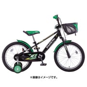 幼児用自転車 瞬足(SYUNSOKU) 14型 ブラック/グリーン FSY1451 OKG3