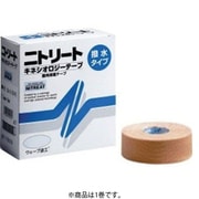 50KT8525 [キネシオロジーテープ（はっ水）ベージュ 25mm×5m テーピング用品 男女兼用 1巻]