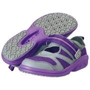 N1GA140015 [水中ウォーキング専用シューズ AQUA WALKING II（アクア ウォーキング II） ユニセックス S（23.5～24.0cm） パープル×グレー]