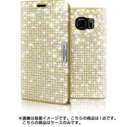 Galaxy S6 edge用ケース ペルシャンレザーダイアリー ゴールド DP6324GS6E