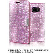 Galaxy S6 edge用ケース ペルシャンレザーダイアリー ピンク DP6325GS6E