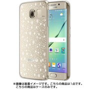 Galaxy S6 edge用 ライティングクリアイルミネーションケース ゴールド SG6293GS6E