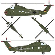 ANM221600111 [1/87スケール シコルスキーCH-34ドイツ陸軍]
