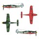 ANM222700511 [1/87スケール FW-190D9 赤3]