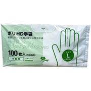 ポリHD手袋 100P L TB-204