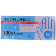 ポリLD手袋 100P M TB-153