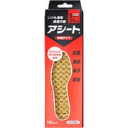 アシート ペーパーインソール Oタイプ かため 脱臭+抗菌 24cm 女性用 10足入