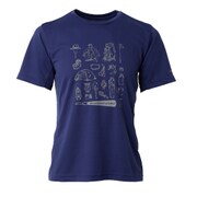 PH412TS17 [プリントＴシャツ Tools For Climbing S/S メンズ Mサイズ NV]