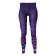 PH422PA77 [9分丈タイツ Gradation Border Tights レディース Mサイズ パープル]