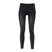 PH422PA78 [9分丈タイツ Multi Colored Dot Tights レディース Mサイズ ブラック]