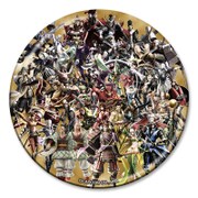 戦国BASARA4 皇 ビッグ缶バッジ 40武将 [直径約100mm]