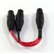 6.3mm ステレオプラグ-4PIN XLRメス アダプタ 2HEHP-6.3