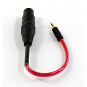 3.5mm ステレオミニ-4PIN XLRメス アダプタ 2HEHP-3.5