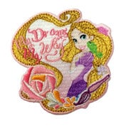 MY365 [ディズニープリンセス アイロン接着ワッペン ラプンツェル]