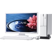 LAVIE Desk Tower DT750/BAW 23型ワイド液晶/HDD3TB/ブルーレイドライブ/Windows 8.1 Update 64ビット/ホワイト PC-DT750BAW