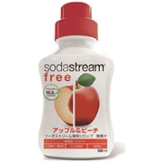 ソーダストリーム用シロップ フリー アップル＆ピーチ SSS0053