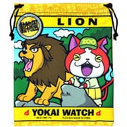 妖怪ウォッチ ご当地限定 巾着シリーズ 動物園 ライオンだニャン! Mサイズ