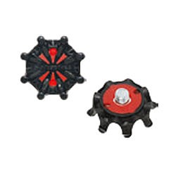 S-541 [パルサー（インチ） ブラック×レッド 18個入り スパイク鋲]