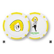 X-819 [LINE ゴルフチップマーカー ジェームス]