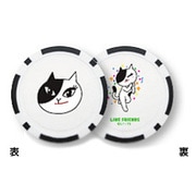 X-819 [LINE ゴルフチップマーカー ジェシカ]