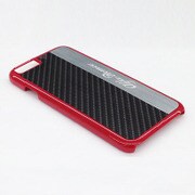 AR-HCIP6-AR/D5-RD [iPhone 6/6s 4.7インチ専用 カーボン調 ハードケース ALFA ROMEO]