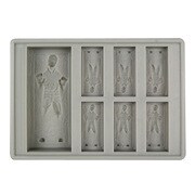 シリコンアイストレー STAR WARS(スター・ウォーズ) ハン・ソロ in カーボナイト [縦110×横150×奥行き23mm]
