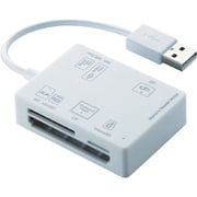 MR-A012WH [カードリーダー USB 2.0 SD/SDHC/SDXC/microSD/microSDHC/microSDXC/MMC/RS-MMC対応 Windows11/Mac マイクロSD ホワイト]