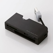 メモリリーダライタ ケーブル収納 SD＋MS＋CF対応 ブラック MR-K013BK