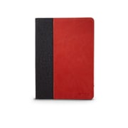 Red synthtic leather dark wool felt for iPad Air 2 MR-IC5039