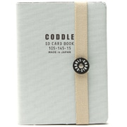 FABRIC SD CARD BOOK-SILVER GREY SDカードケース COFAA00704