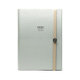 FABRIC CUTLERY BOOK-L-SILVER GREY カトラリーケース COFAA00604