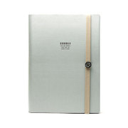 FABRIC CUTLERY BOOK-L-SILVER GREY カトラリーケース COFAA00604