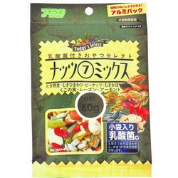 乳酸菌付きおやつセレクト ナッツ7ミックス 60g [小動物用フード・おやつ]