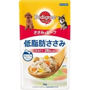 PS4  低脂肪ささみ ささみ＆ビーフ 80g [ドッグフード ウェット]