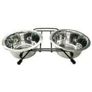 ペットのツイン食器 犬猫用-S DC-35 [犬用餌やり・水やり用品]